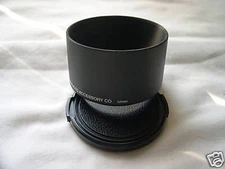 New Metal Telephoto 52mm Screw-in Lens Hood + Cap 