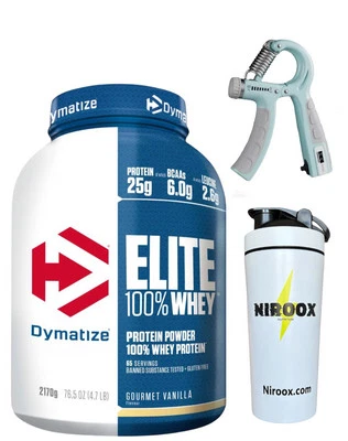 Dymatize 100% Elite Whey 2170g Protein Eiweiß Muskelaufbau + Bonus