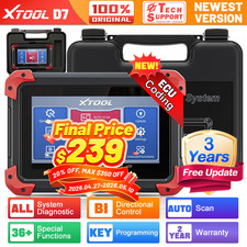 XTOOL D7 OBD2 Auto Full System Diagnostic Sca...
