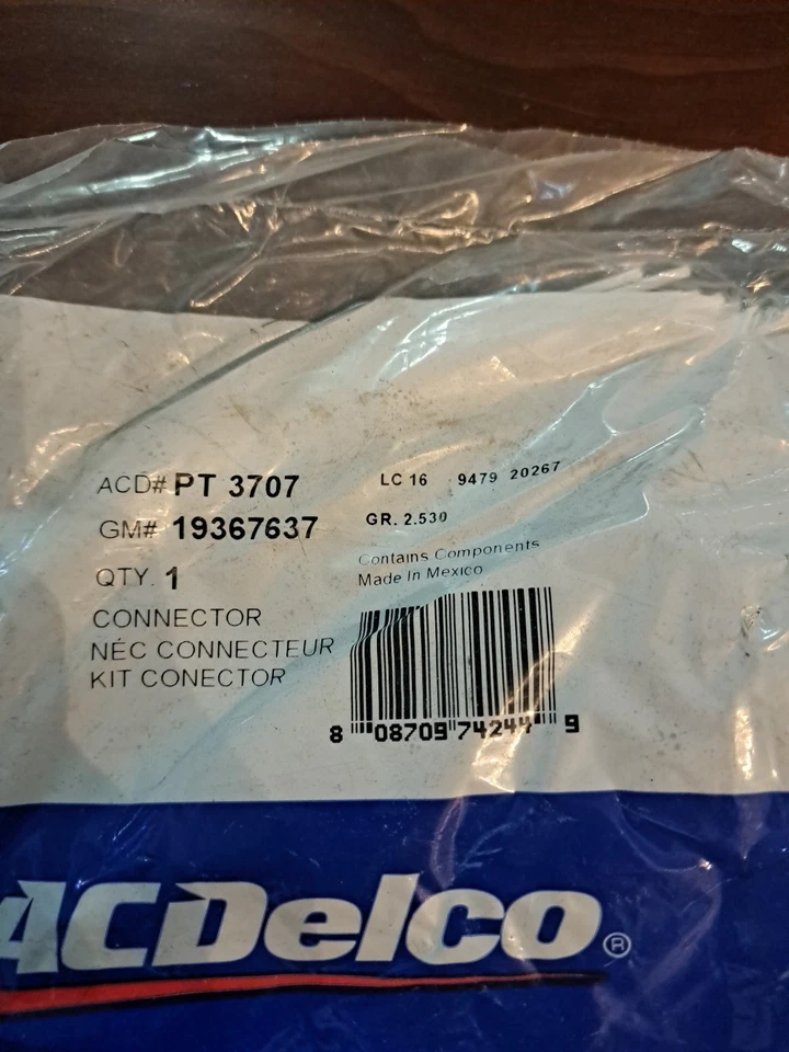 Kit de rabo de porco GM multiuso original do fabricante 19367637 - Imagem 2 de 3