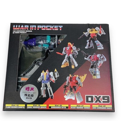 DX9 Dark Limited Dinobot 5-teiliges Set Non-Regular Transformers Figur...