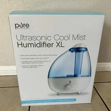 Pure Ultrasonic Cool Mist Humidifier XL Up to 500ft * New / Open Box