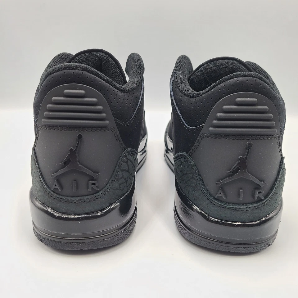 NOVO EM FOLHA JORDAN 3 GATO PRETO RETRÔ TAMANHO 4.5Y DMO967 001 - Imagem 4 de 4