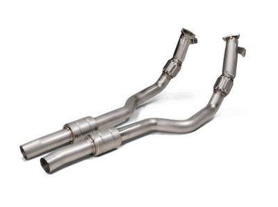 Akrapovic Link Pipe Edelstahl Verbindungsrohr Audi RS7 C8 4K ab Bj. 2022