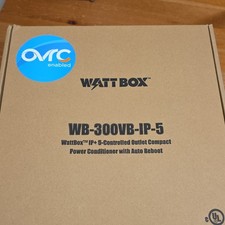 WattBox WB-300VB-IP-5 IP 5-Outlet Compact Surge Protector