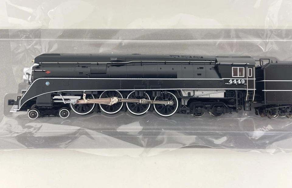 Kato N BNSF Excursion Black GS-4 Steam Locomotive #4449 126-0312 New - Image 2 of 4