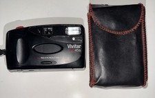 Vivitar PS45s Point  Shoot 35MM Film Camera Focus Free DX W/ Red-Eye Reduction