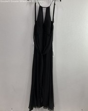 NWT Azazie Women's Black Evalleen Dres Size A6