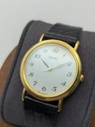 Seiko Quartz 7N01-0BH0 Vintage 1997 Gold Tone Dress Watch Breguet Numerals Japan