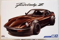 Aoshima 058442 1975 Datsun 240 Z Nissan Fairlady Z S 30 Aerocustom Jdm 1:24