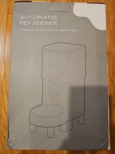 Healthy Pet Life Automatic Pet Feeder For Cats  And SM/MD Dogs
