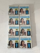 Sylvania Vintage Flashbulbs AG1B Set Of 8 Boxes, 80 Count Bulbs NOS Rare