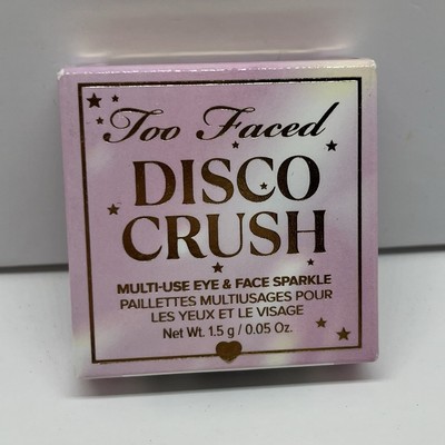 Heart Eyes Too faced Disco Crush Multiuse Eye & Face Sparkle 1.5g New In Box