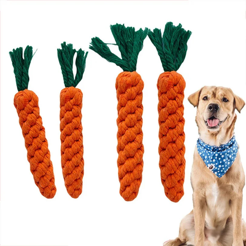 Photo inspiration: Picture Idea: 1Pcs Carrot Dog Bite Rope Pet Dog Toys Safe Durable