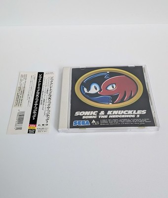 Sonic The Hedgehog 3 Sonic & Knuckles Soundtrack CD SEGA 1994 Obi Japan