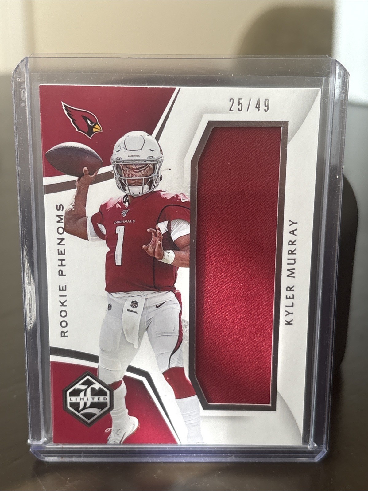 Kyler Murray Panini Limited Rookie Phenoms #RP1 Silver Spotlight