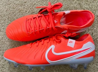 NIKE TIEMPO LEGEND 10 Elite FG Soccer Cleats Hot Lava MENS SZ 13 NEW