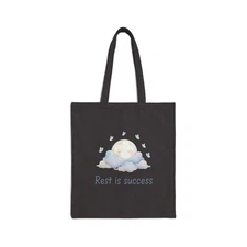 Rest Is Success Tote | sleepmaxxing, restful sleep canvas