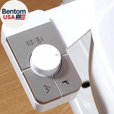 Bidet Attachment for Toilet, Ultra-Slim, Self Cleaning, Dual Nozzle, Feminine