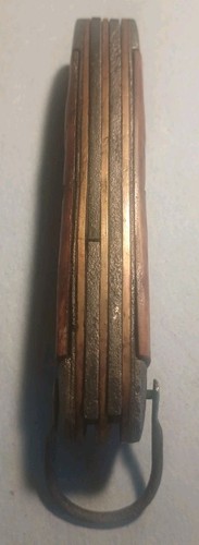 WW2 Western Boulder Co Engineer Knife For Parts Broken Spring Bone Handles Rusty - Picture 6 of 8