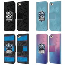 GLASGOW WARRIORS 2025/26 CREST KIT LEATHER BOOK CASE FOR APPLE iPOD TOUCH MP3