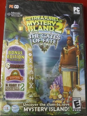 Video Game PC The Treasures of Mystery Island 2 The Gates of Fate Bonus Edition