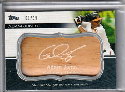 2010 Topps Update - Bat Barrel - ADAM JONES /99