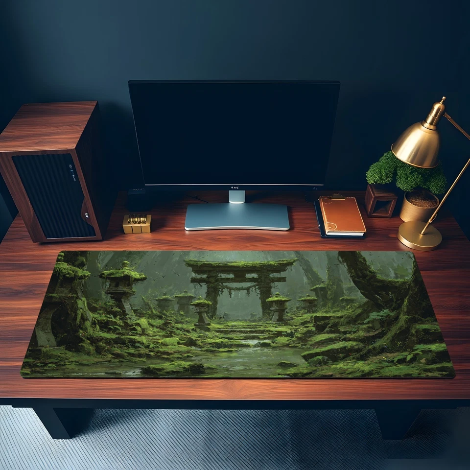 Alfombra de juego Kamigawa Golgari inspirada en Swamp Temple Magic The Gathering Foto 3 de 4