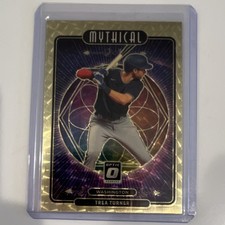 2021 Panini Donruss Optic Mythical Prizm 1/1 Trea Turner Washington M16