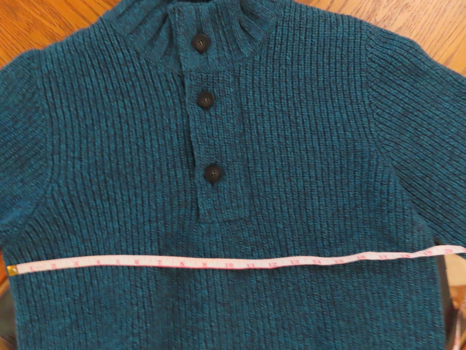 Vintage Lacoste Wool 1/4 Zip Button Up Sweater Size 4 Men M Women L image 6