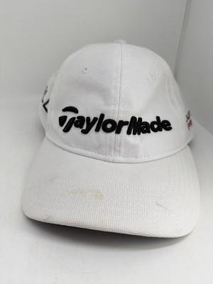 Taylor Made Tour Preferred White Ball Cap Hat Adjustable