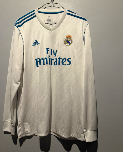 adidas Real Madrid Soccer Jersey Shirt White/Blue Cristiano Ronaldo #7 Size XL