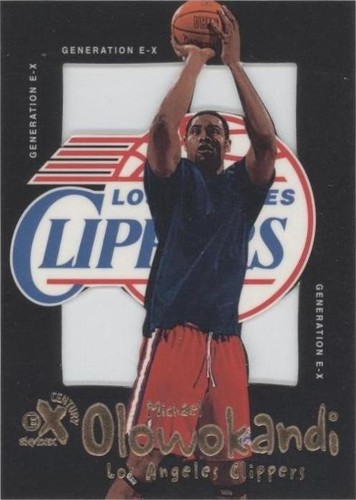 1998-99 SKYBOX PREMIUM MICHAEL OLOWOKANDI SLAM FUNK #5 SSP 