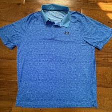 Under Armour Iso-Chill 2.0 Polo Shirt Men  s XL Athleisure Golf Hiking Preppy
