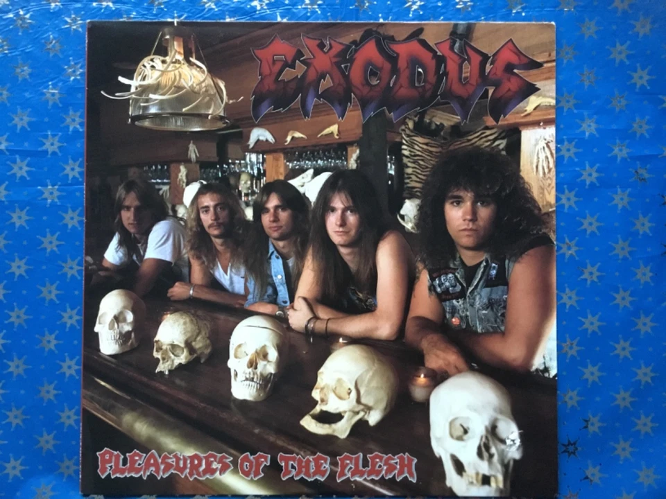 Exodus - Pleasures Of The Flesh 1987 Vinyl LP - Combat - Image 2 of 4