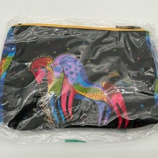 NWT Laurel Burch Mythical Horses Cosmetic Bag