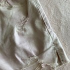 #63 Woman’s Size 7 True Craft Beige/ Pink Tye Dye Distressed Worn Jean Shorts — photo 4