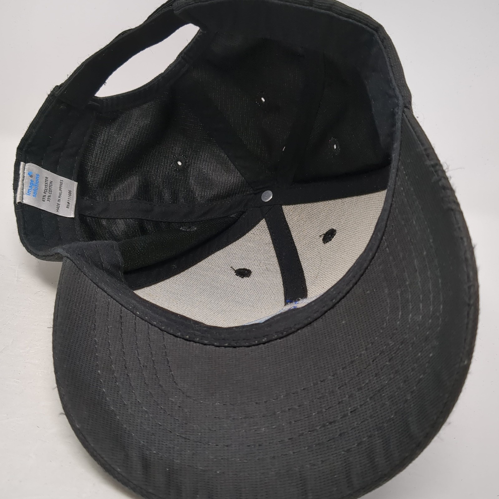 Image Solutions Strapback Baseball Cap Black One … - image 7