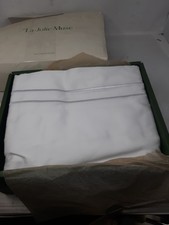 La Jolie Muse Queen White Cotton Sateen Sheet Set 300 Thread Count New Other