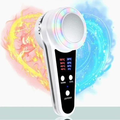  Face Care Device Hot Cold Hammer Facial Massager Skin Lifting  Beauty Machine