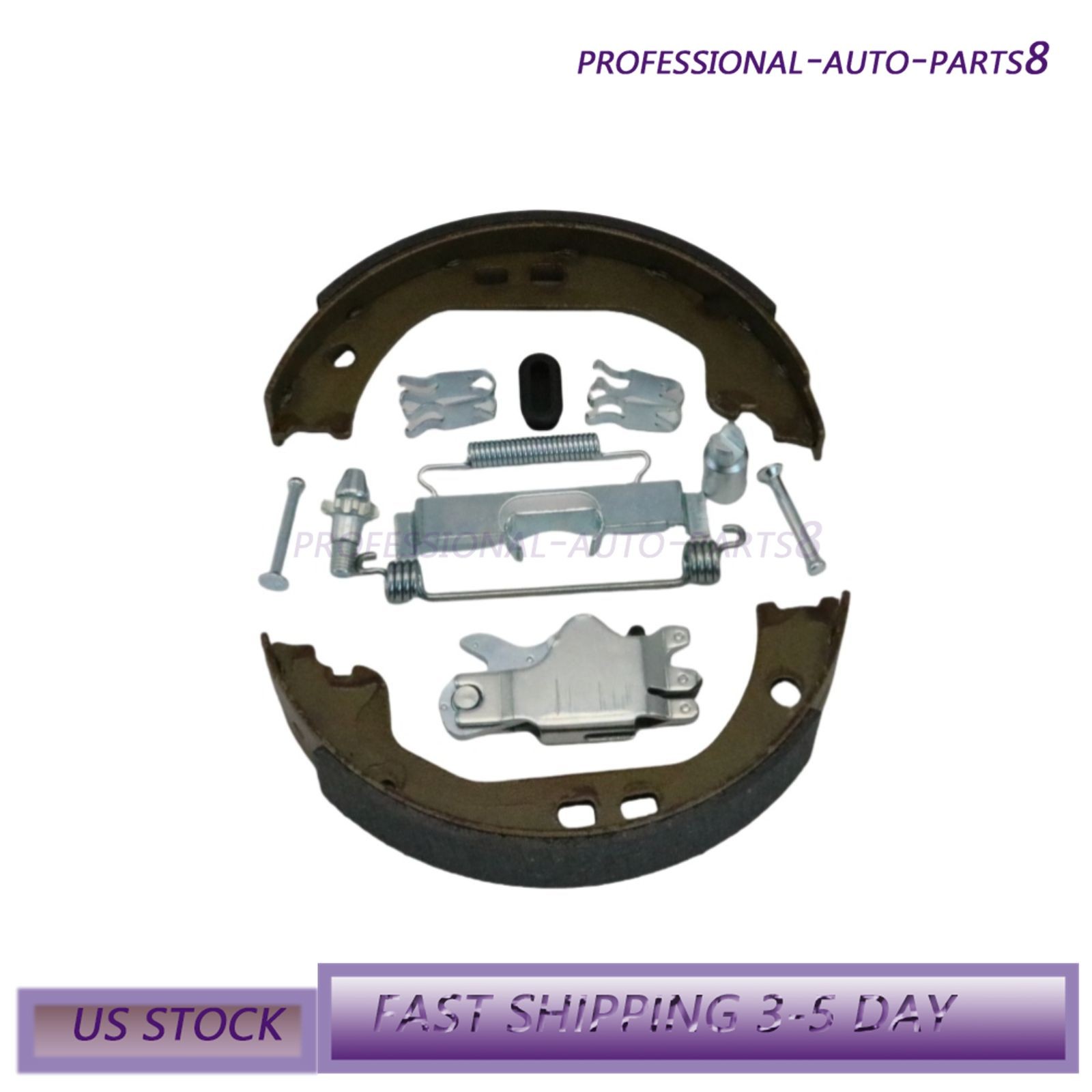 Fits Maserati Ghibli Quattroporte New Parking Brake Shoes & Accessory Fastener