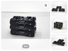  SET Canon Battery Magazine BGM-E2 x3 33466