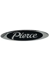 Pierce 25-0029 Chrome Truck Logo Emblem 15” X 4” New