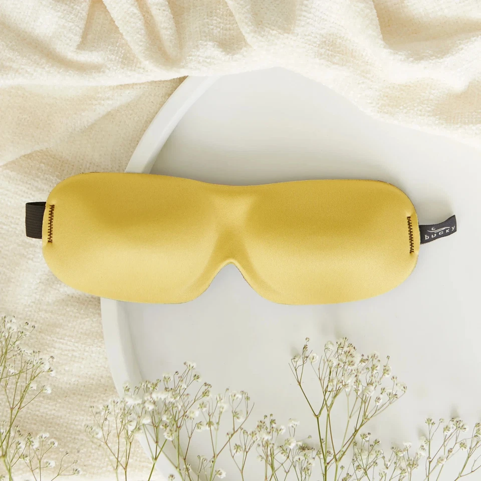 Uniquely Designed 40 Blinks Sleep Eye Masks Polyester - Gold - Image 3 of 4