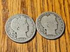 Barber Liberty Head Half Dollar Lot of 2 - 1908 50C
