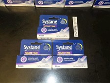 EXP 12/2027  3 LOT Systane Nighttime PM Lubricant Eye Ointment 3.5g 1/8oz