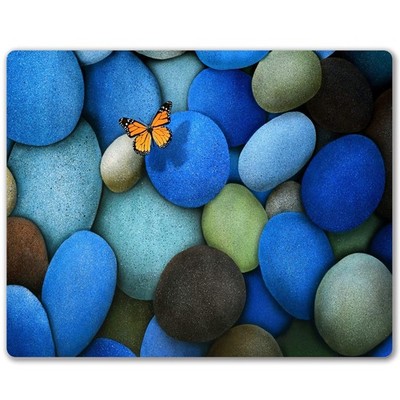 Pebbles and Butterfly Mouse pad Personalized Computer Mouse Pads Office Decor...
