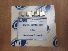 Columbia Marking Tools CMM01809 Stamps 0-9