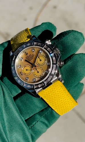 Rolex Cosmograph Daytona Zenith Lemon Dial 16589BR *Extremely Rare*