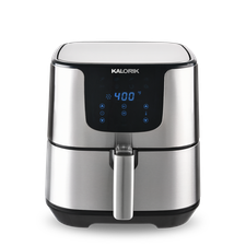 KALORIK 3.5 QUART DIGITAL AIR FRYER PRO, STAINLESS STEEL-CERTIFIED REFURBISHED